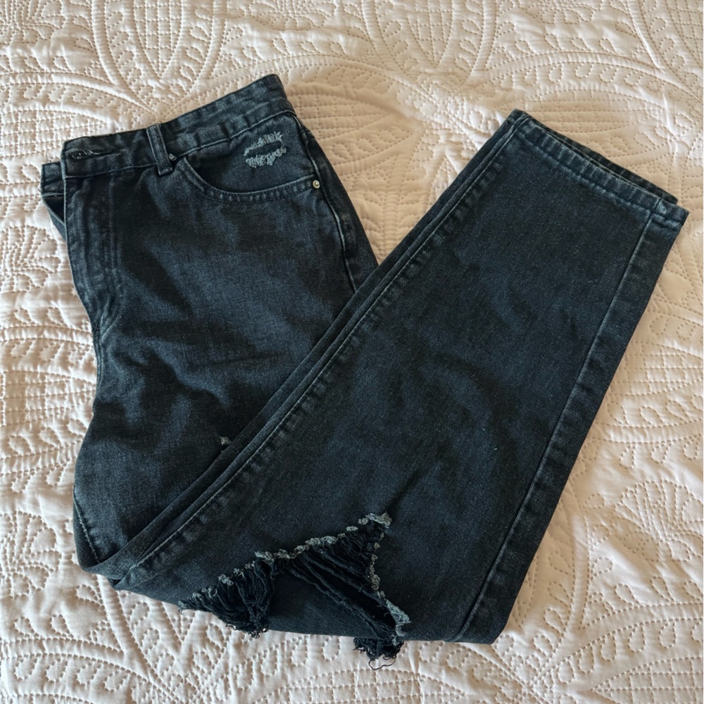 Women's Black Denim Jeans